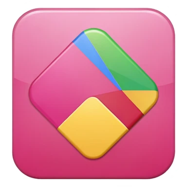 pink google play store sticker