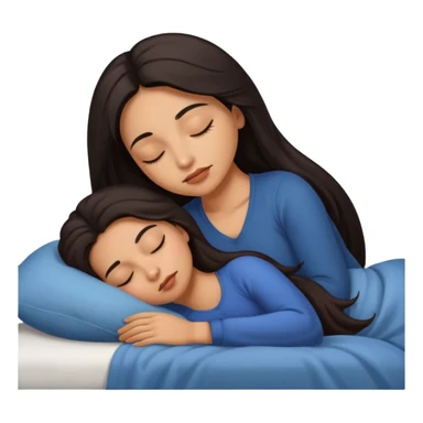 Latina baddie sleeping sticker