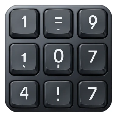 Number 0 keycap, keyboard button with the digit zero sticker