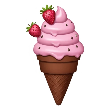 Bolis sabor chocolate 🍫  y uno sabor fresa 🍓 que sea un bolis de hielo gordito sticker