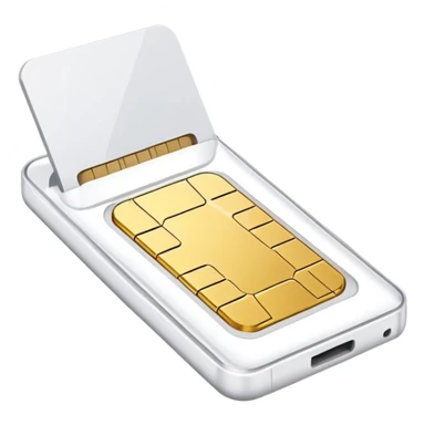 SIM card service sticker