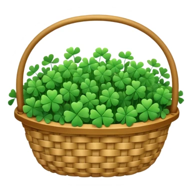 clover grain baskey sticker