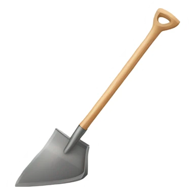 Hoe garden tool sticker