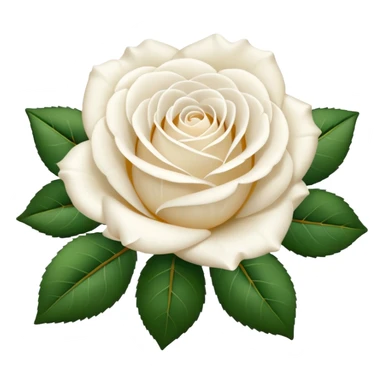 white roses only sticker