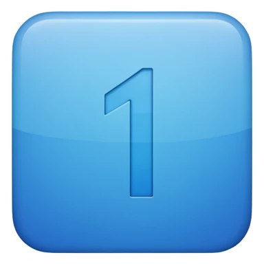 number eleven with blue square emoji sticker