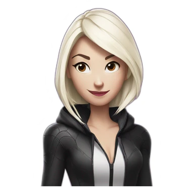 spider-gwen spiderverse sticker