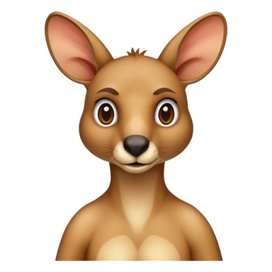 kangaroo jack shooting up the block  sticker