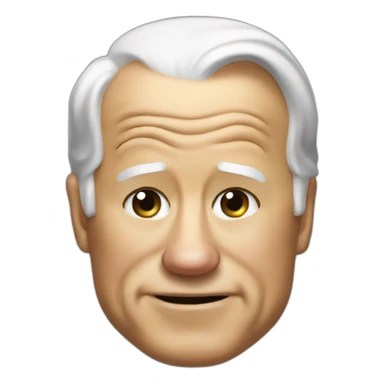 Joe Biden farting relief realistic sticker