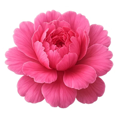 pink flower sticker