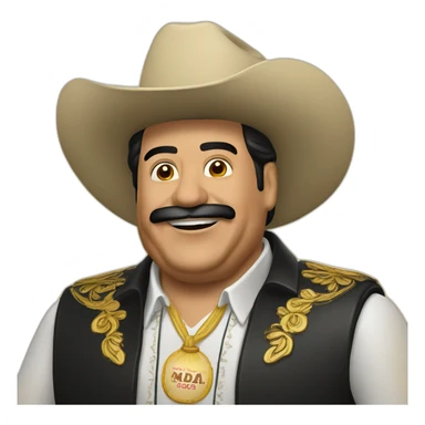 ramon ayala with a beer sticker