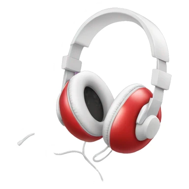 Apple headphones with bow  sticker