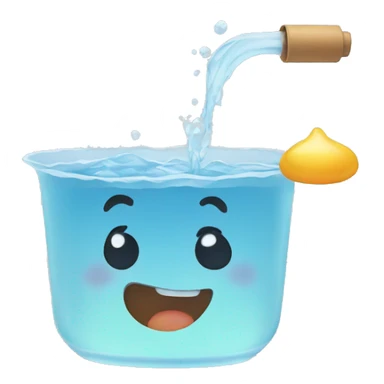 Boiled water sticker