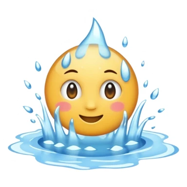 Puddle Water Splash sticker