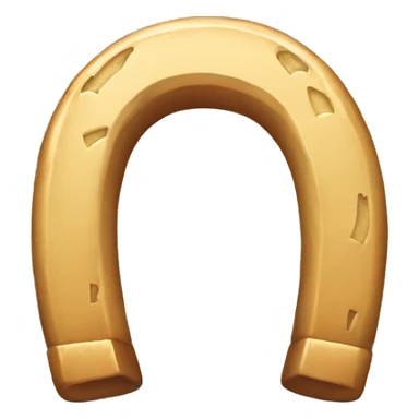 horseshoe luck sticker