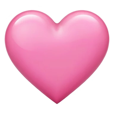 Pink heart sticker