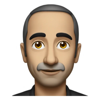 Zemmour en noir sticker