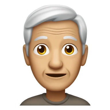 Old geriatric person  sticker