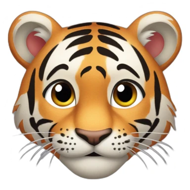 A cute tiger saying “got it!” sticker