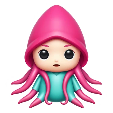 squid game doll sticker
