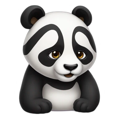 Panda roux apologise sticker