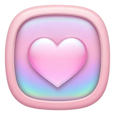 Iridescent pastel pink romantic formal elegant sophisticated cultured neat pretty beautiful nifty app icon sticker