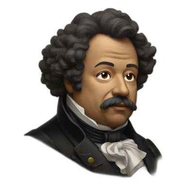 Alexandre dumas sticker