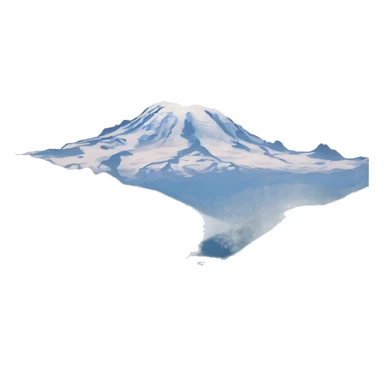 Mt Rainier sticker