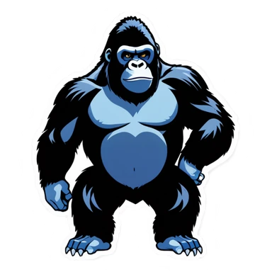 Gorila sticker