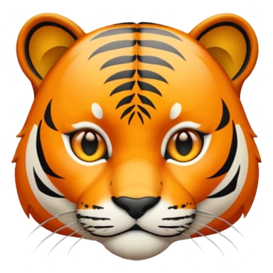 make the tiger cooler, more jazzy sticker