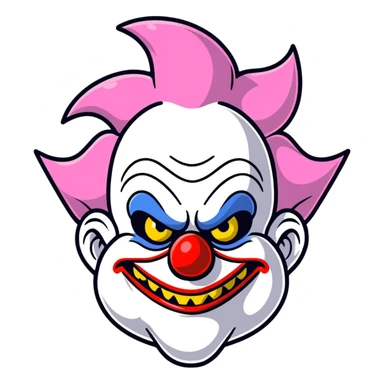 Killer klowns sticker