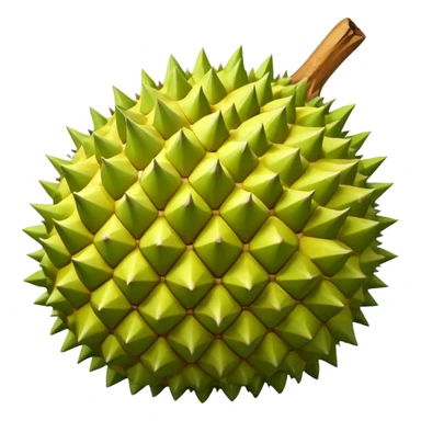 Emoji durian sticker