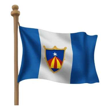 blue estelada flag emoji sticker