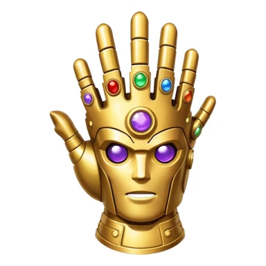 Guante del infinito sticker