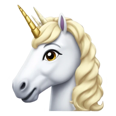 Unicorn princess sticker