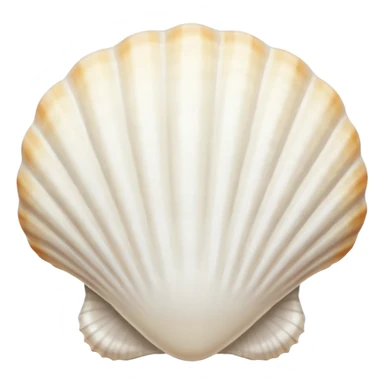 Seashell pillow sticker