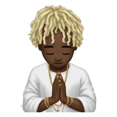 Lil uzi vert praying sticker
