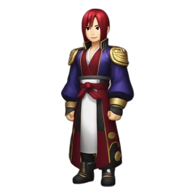 KING OF FIGHTER IORI sticker