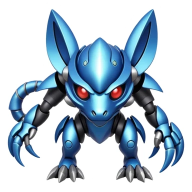cyber-Protogen-Fakémon-Pokémon-Vernid-creature sticker