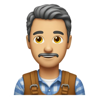 guy in farm sticker