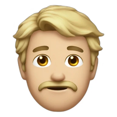 disgusting david sticker