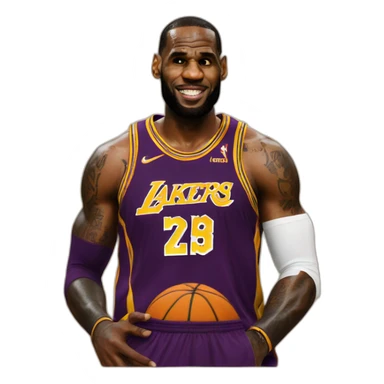 Lebron jams sticker