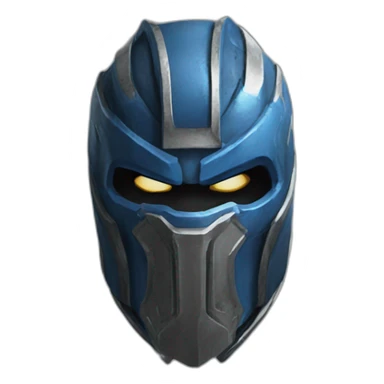 Mask subzero mortal Kombat sticker