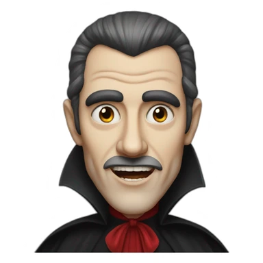 realistic dracula sticker