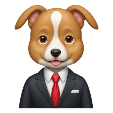 Dog manager in charge  sticker