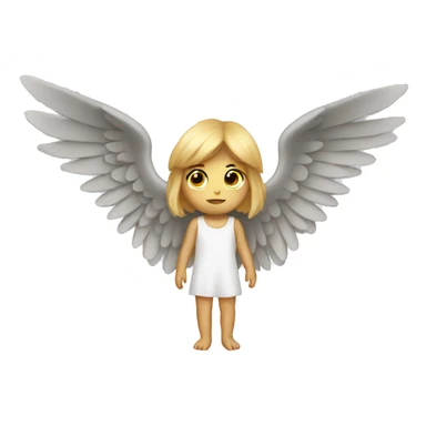 Fallen angel sticker