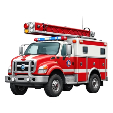 Search & Rescue Truck in USA sticker