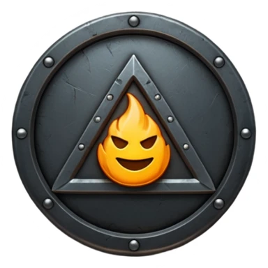 Create a custom emoji badge featuring a stylized, glossy letter “S”. Design the badge in the dark metallic Iron rank style from League of Legends. Use rough metal textures, dark gray tones, and a gritty, heavy look. Add subtle dim glows. Premium, sharp, and readable at small sizes.
 sticker