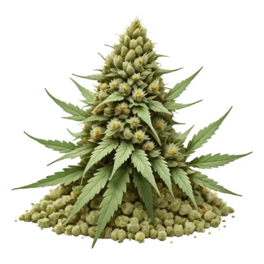 white color marijuana, no color sticker