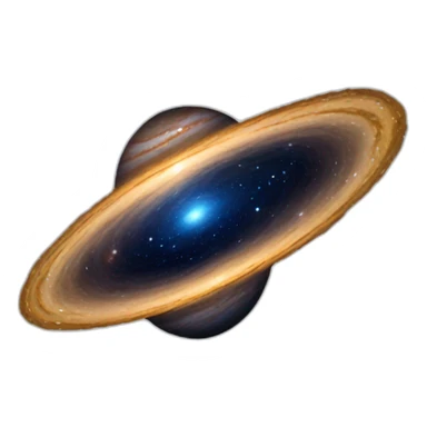 Andromeda galaxy sticker