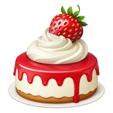 strawberry desserts sticker